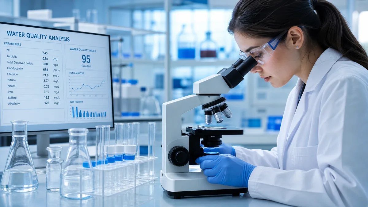 Qualidade e Segurança da Água Mineral: Controle Microbiológico e Análises